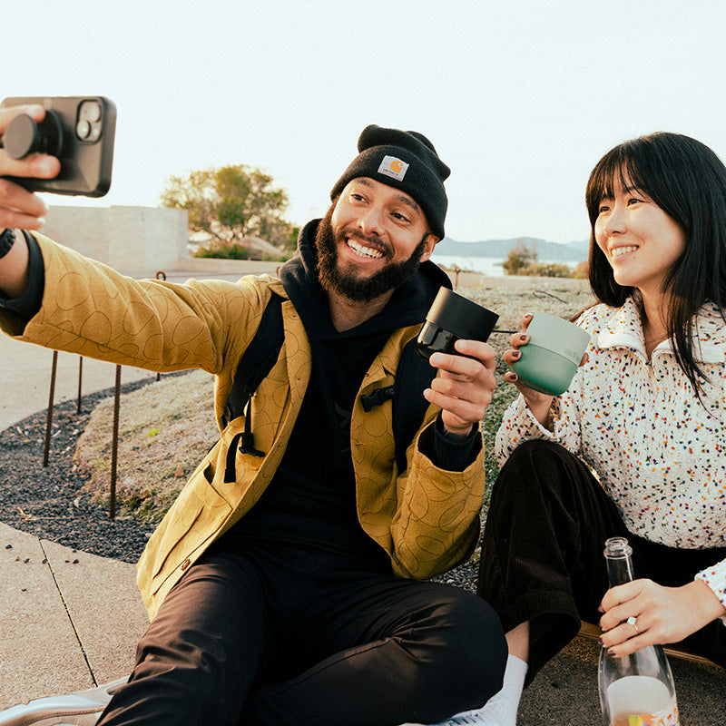 8oz-rise-lowball-tumbler-o1 8oz_rise_lowball_black_iceberg_couple_selfie_city_square.jpg